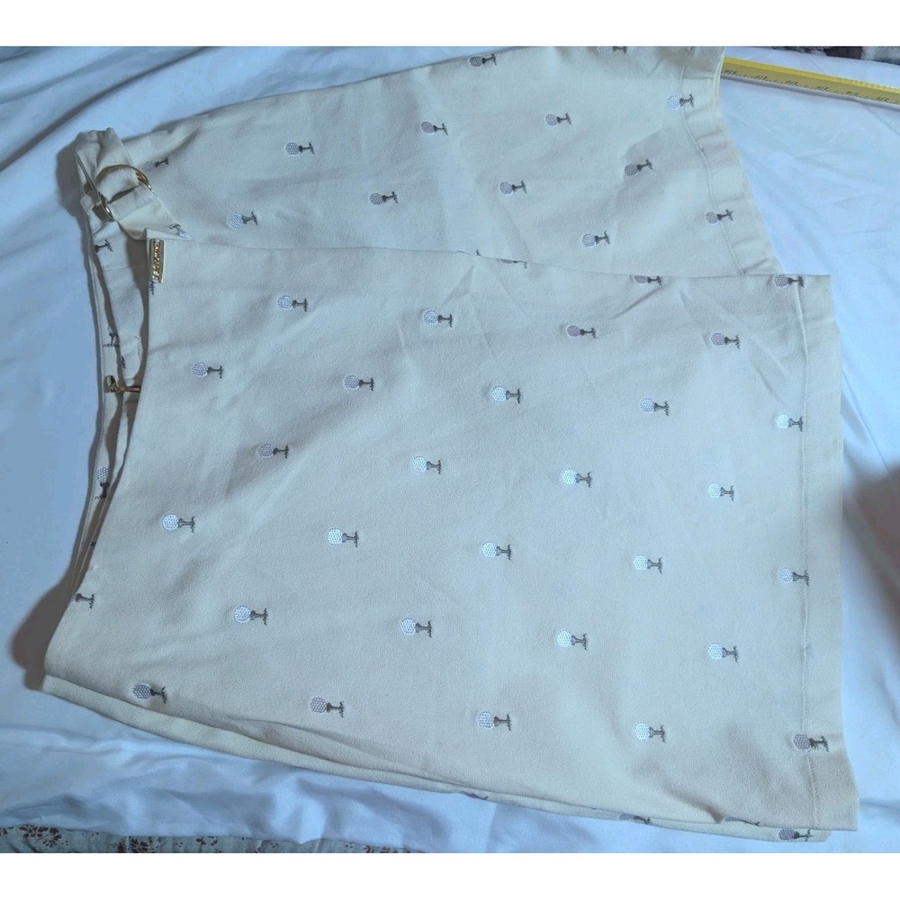 VTG St John Sport Skirt Skort Women Sz 10 Golf Embroidery Buckle Pockets - Picture 3 of 11